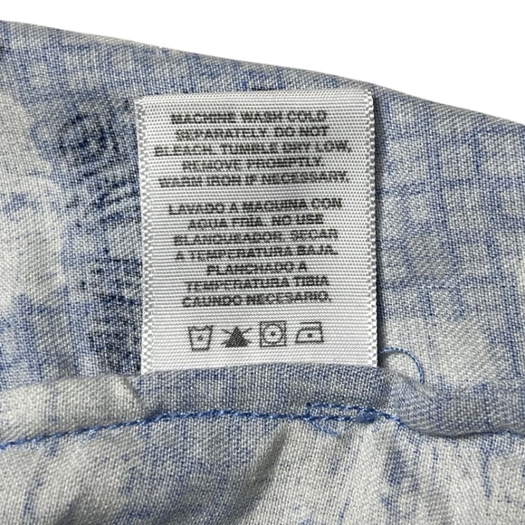 Nat Nast Shirt Mens XXL Blue Silk & Cotton Luxury Originals Button Up Shirt - Picture 7 of 8